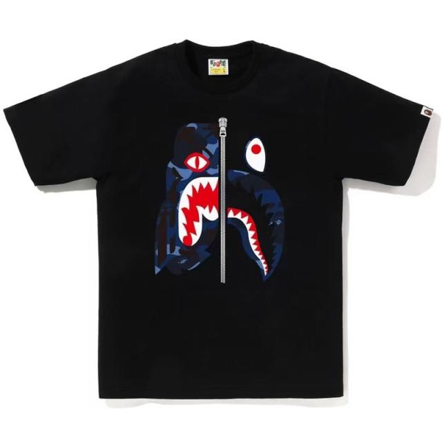 Bape T-Shirt Black White