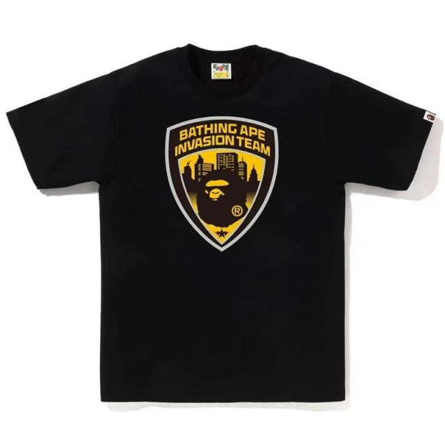 Bape T-Shirt Black White