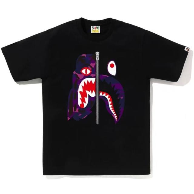 Bape T-Shirt Black White