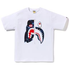 Bape T-Shirt Black White