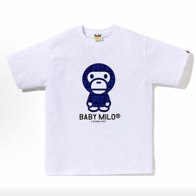 Bape T-Shirt Black White