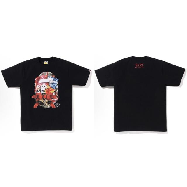 Bape T-Shirt Black White