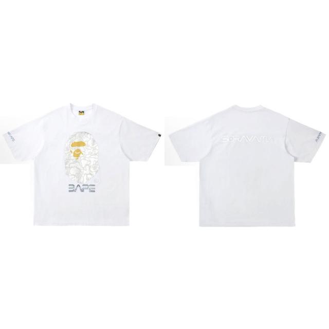 Bape T-Shirt Black White