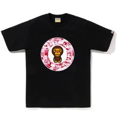 Bape T-Shirt Black White