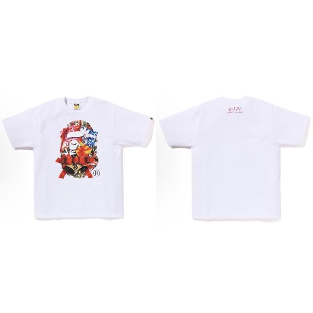 Bape T-Shirt Black White