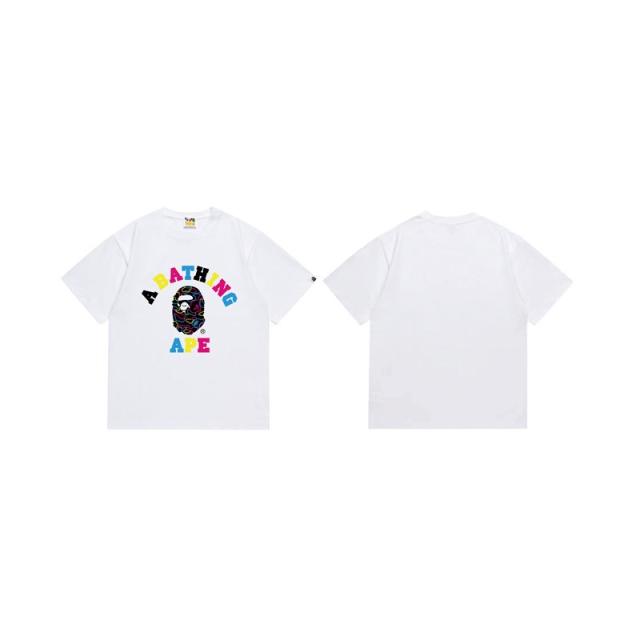 Bape T-Shirt Black White