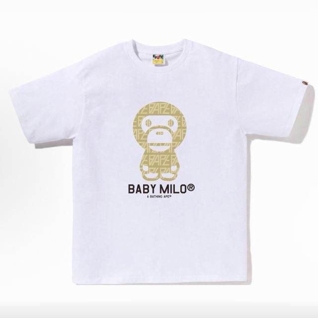 Bape T-Shirt Black White