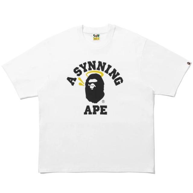 Bape T-Shirt Black White