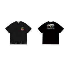 Bape T-Shirt Black White