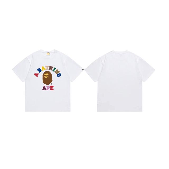 Bape T-Shirt Black White