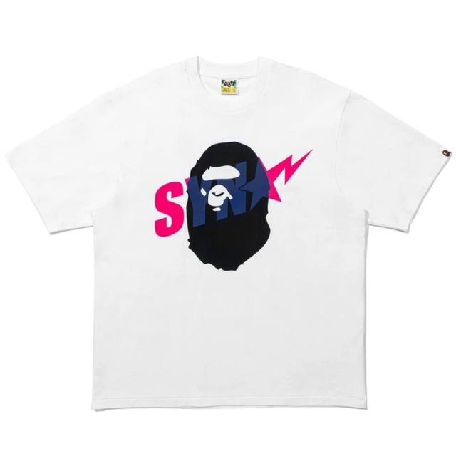 Bape T-Shirt Black White