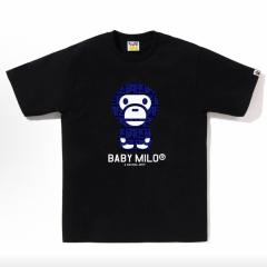 Bape T-Shirt Black White