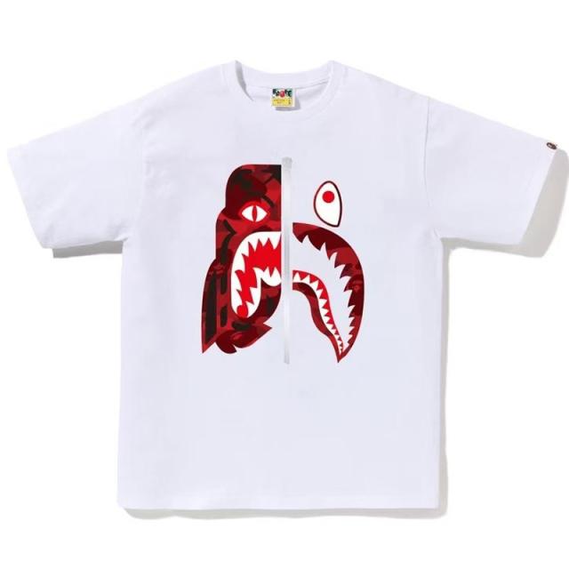 Bape T-Shirt Black White