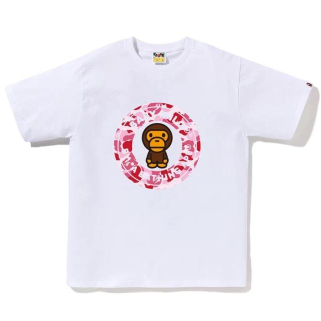 Bape T-Shirt Black White