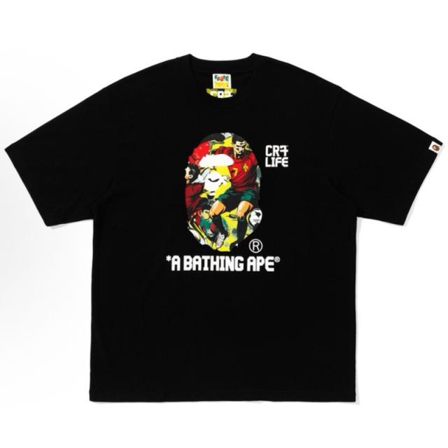 Bape T-Shirt Black White