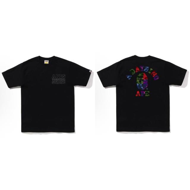 Bape T-Shirt Black White