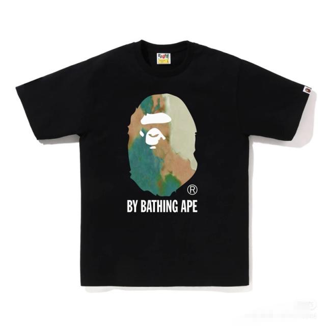 Bape Tie Dye T-Shirt Black White