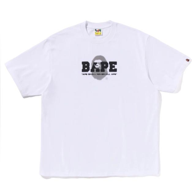 Bape T-Shirt Black White