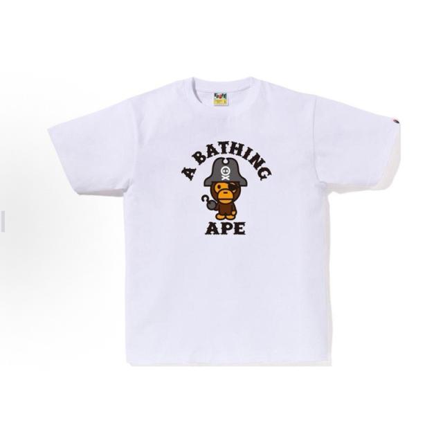 Bape T-Shirt Black White