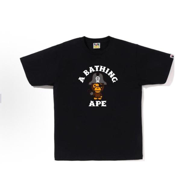 Bape T-Shirt Black White