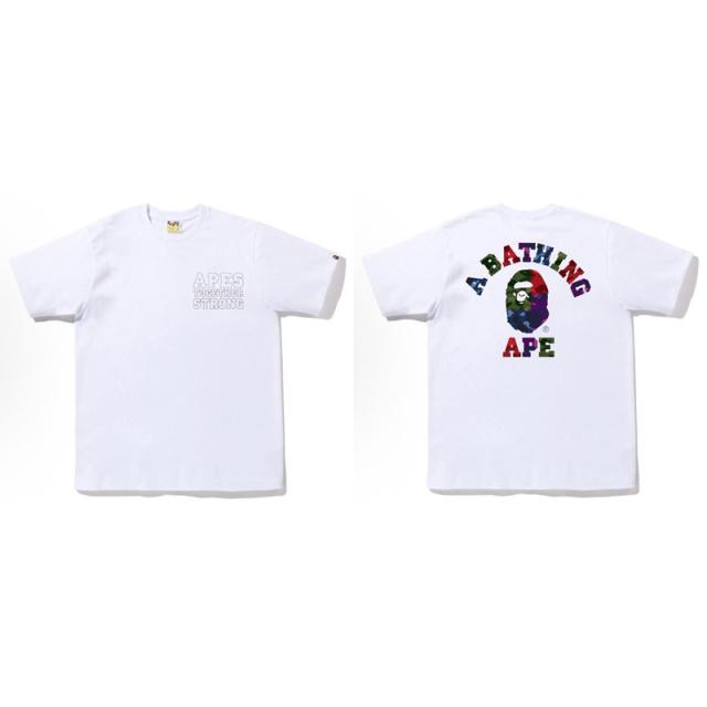 Bape T-Shirt Black White