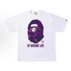 Bape Purple Camo T-Shirt Black White