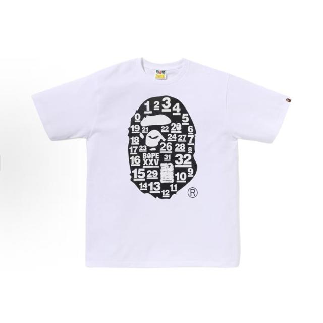 Bape Anniversary T-Shirt Black White