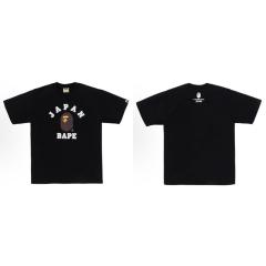 Bape Japan Bape T-Shirt Black White
