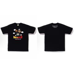 Bape Dragon Ball Goku T-Shirt Black White