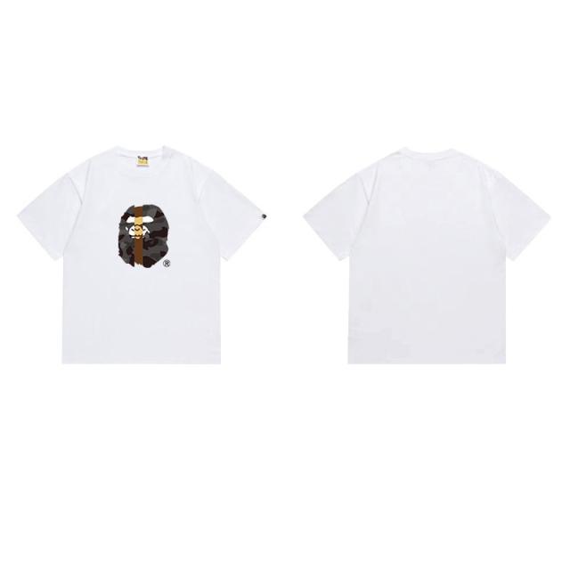 Bape T-Shirt Black White