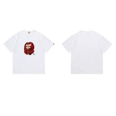 Bape T-Shirt Black White