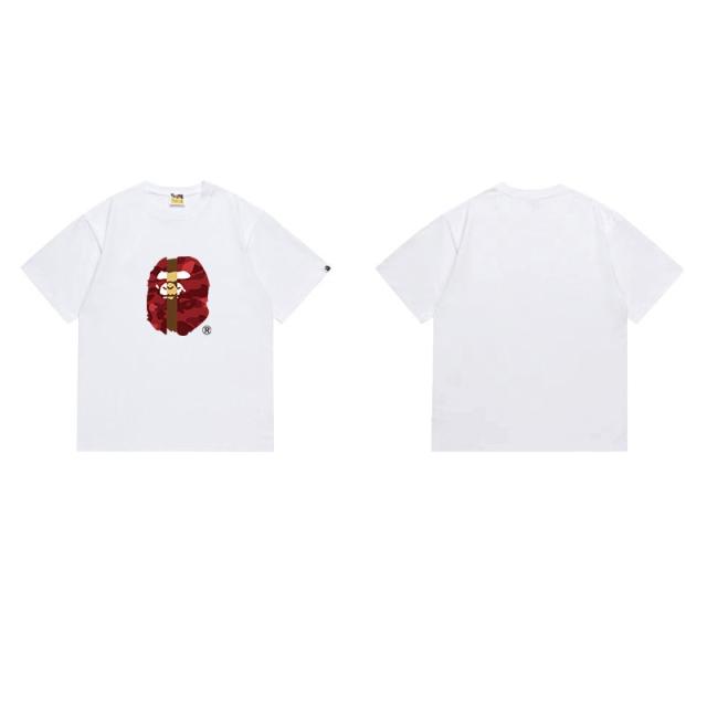 Bape T-Shirt Black White