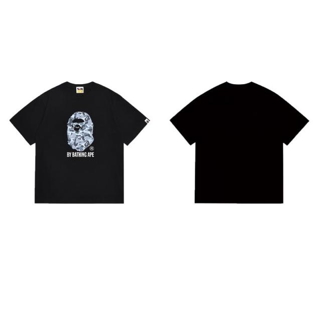 Bape T-Shirt Black White