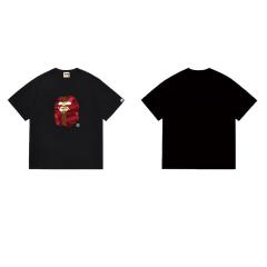Bape T-Shirt Black White