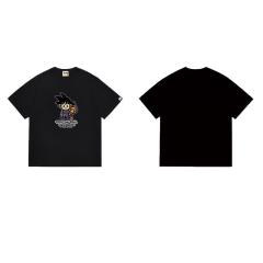 Bape Gragon Ball Goku T-Shirt Black White