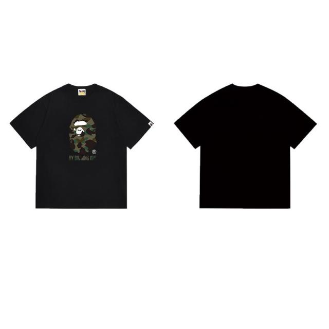 Bape Camo T-Shirt Black White