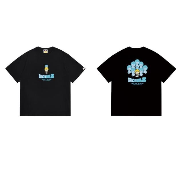 Bape Gragon Ball T-Shirt Black White