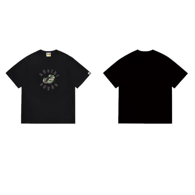 Bape T-Shirt Black White