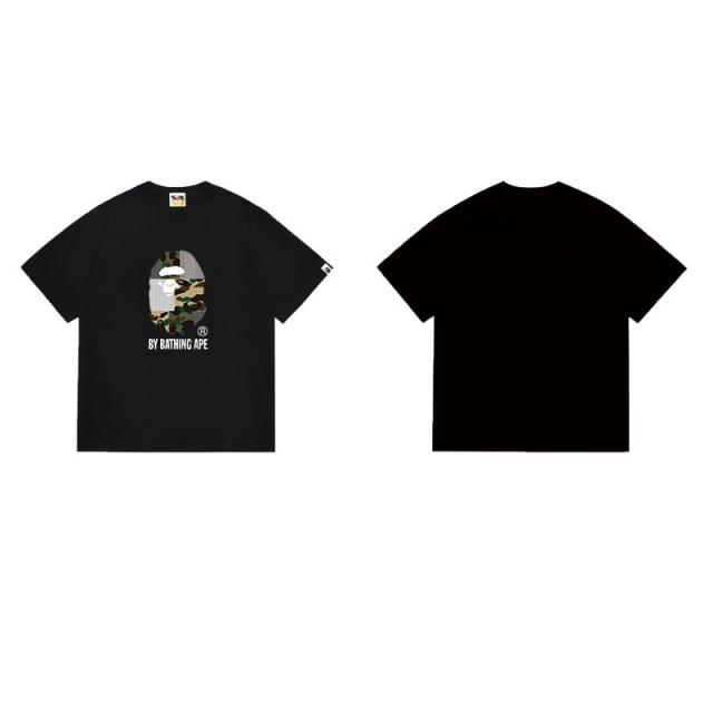 Bape Camo T-Shirt Black White