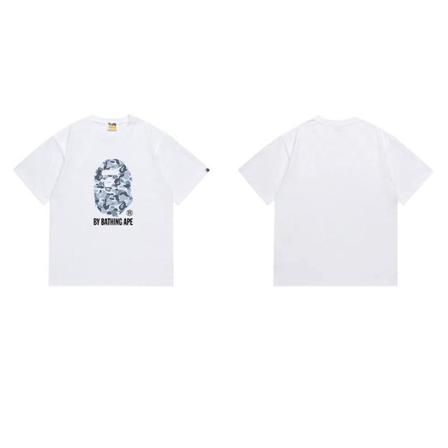 Bape T-Shirt Black White