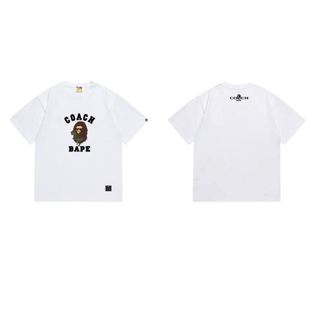 Bape T-Shirt Black White