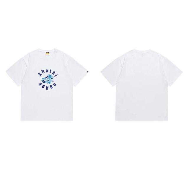 Bape T-Shirt Black White