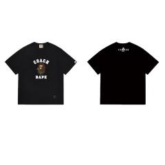 Bape T-Shirt Black White