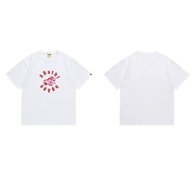 Bape T-Shirt Black White