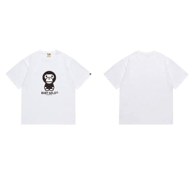 Bape T-Shirt Black White