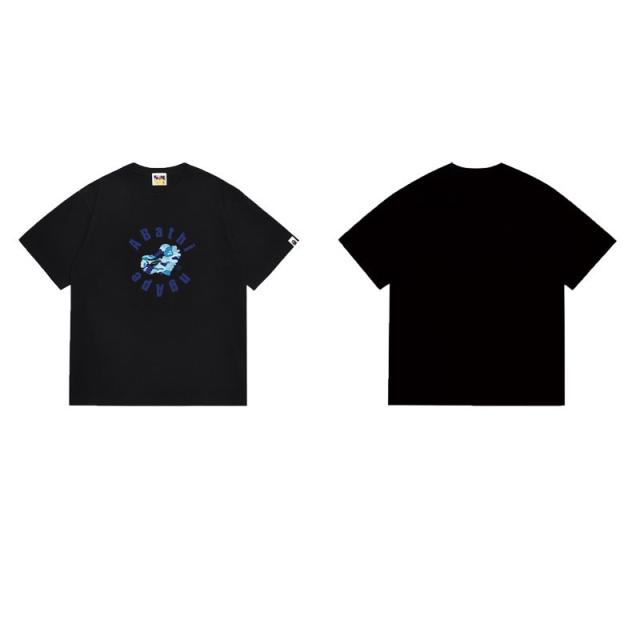 Bape T-Shirt Black White