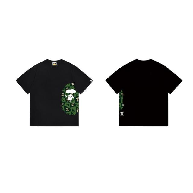 Bape Camo T-Shirt Black White