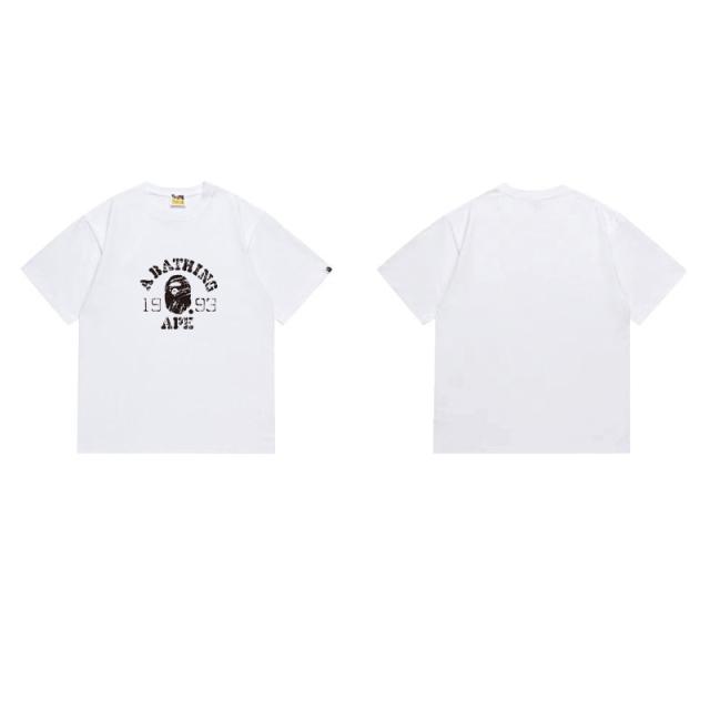 Bape T-Shirt Black White