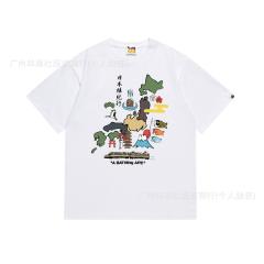 Bape T-Shirt Black White
