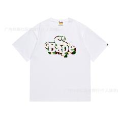 Bape T-Shirt Black White